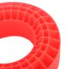 Beufee 4PCS Silicone Inserts Foam Rubber Insert, Scale Rc Crawler Replacement of Sponge Foams 3 Layers Hollow for 1 10 Rc Car 1.9 Inch Tire (Red) view 2