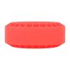 Beufee 4PCS Silicone Inserts Foam Rubber Insert, Scale Rc Crawler Replacement of Sponge Foams 3 Layers Hollow for 1 10 Rc Car 1.9 Inch Tire (Red) view 3