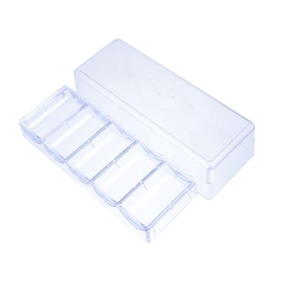 NUOBESTY Multi Function Poker Chip Holder Transparent Storage Box for Chips Convenient Organization Easy Access for