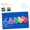 NUOBESTY Multi Function Poker Chip Holder Transparent Storage Box for Chips Convenient Organization Easy Access for view 4