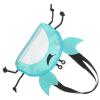 FRCOLOR Crab Shape Beach Bag for Kids Large Mesh Shell Collecting Tote for Seashell Picking and Sand Play view 1