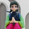 2pcs Maomao Figure Maomao Statue, 9cm Sitting Pose Cute Mao Mao Figure Model Hanfu Version Anime Figurine Collectibles Desktop Decoration Gifts for Fans view 4