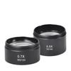 0.5X 0.7X Microscope Auxiliary Objective Lens Double Magnification and Expansion Adaptier Ring for Repair Tool view 1