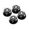 17mm Aluminum Hex Wheel Nut Cover Compatible with 1 8 Scale RC Cars Dirt Bikes Anti Dust Anti Slip Compatible with Various TRX Models(Black) view 1