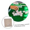 CIMAXIC Reusable Drawstring Bag for Mahjong Storage Lightweight Organizer Pouch for Mahjong Tiles and Accessories Modern Design for Game and Gatherings Versatile Mahjong view 4