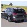 2Pcs/Set Gloss Black Rear Window Side Spoiler Fuard Trim Cover LH&RH Fit Compatible For VW Golf 7 Variant Wagon 2013 2014 2015 2016 2017 view 3