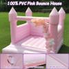 13FT Pink Bounce House-Commercial Inflatable Indoor Outdoor Bouncy Castle for Adults Bid Kids,100% PVC Bounce House with UL Blower for Birthday Wedding Party13.5x11.5x10FT view 3