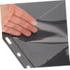 KALLORY 10-Sheet PVC Stamp Collecting Album Double-Sided Loose-Leaf Binder for Stamp Storage and Organization for Collectors and Currency Enthusiasts view 2