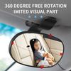 Baby Car Mirror Rear Facing for Hyundai Kona Electric 2024, Suction Cup 360 Adjustable HD Wide Angle Convex Width Clear Vision Shatterproof Travel Equipment,B view 4