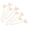 HOMOBABE Wooden Craft Wand DIY Set for Kids 10PCS Fairy Stick Painting and Graffiti Toys for Creative Art Projects and Activities view 1