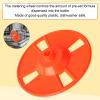 5 Pcs Replacement Parts Compatible with Baby Brezza Formula Pro Advanced and WiFi Model FRP0046 FRP0047 FRP0048 FRP0066, Includes Stirring Wheel Locking Cover Measuring Wheel Axle & Scraper view 3
