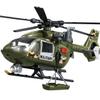 GreenToys Helicopter 15-in Military Airplane Toys for Kids with Hanging Basket Sounds and Lights for Boys Ages 3 4 5 6 7 view 1