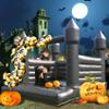 Commercial Inflatable Black Bounce House for Adults & Kids-100% PVC Large Bouncy Castle with UL Blower for Outdoor Indoor Decoration Birthday Party & Events 13.5x11.5x10FT view 1