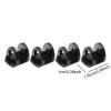 DYNWAVE 4Pcs Shock Cap Protector Pre Assembled Upgrade Metal Compatible Accessory for Brushless, Black view 2