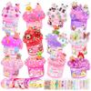 12 Pack Slimes, Pink Slime Kids, Clear Butter Cloud Slime kit for Girls Ages 8-12, for Kids Slime Party Favors Goodie Bag Easter Basket Stuffers, 4 5 6 7 8 9 10 Year Old Girl Birthday Gift Cute Stuff view 1
