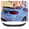 Black Spoiler Compatible For BMW F30 Carbon Paint Ducktail Wing 3 Series Sedan 2013-2018 Year Type PSM Rear Trunk Accessories(Glossy Black) view 2