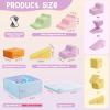 MOOZHEALTH Foam Climbing Blocks for Toddlers, 7-Piece Baby Soft Play Set with Ball Pit, Indoor Climbing Toys for Kids, Modular Foam Play Structures, Macaron Colors (Balls Not Included) view 3