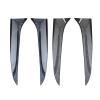 1 Pair Side Wing Trim Cover Glossy Black Car Rear Window Side Spoiler Canard Splitter Carbon Fiber Compatible For BMW X1 E84 2009-2015(Glossy Black) view 2