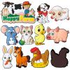 Fridge Magnets for Toddlers 1-3-Cute Fridge Magnets for Kids Large Farm Animal Magnets for Fridge Strong Refrigerator Magnets for Toddlers Babies Fun Educational Toys Gift for Boys & Girls Ages 1 view 1