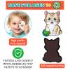 Fridge Magnets for Toddlers 1-3-Cute Fridge Magnets for Kids Large Farm Animal Magnets for Fridge Strong Refrigerator Magnets for Toddlers Babies Fun Educational Toys Gift for Boys & Girls Ages 1 view 3