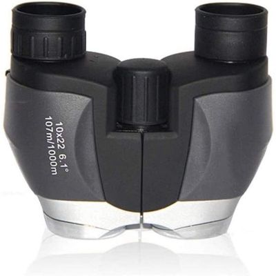 10x22 Low Light Pocket High Magnification Hd Telescope Adult Children Portable Waterproof and Wear-Resistant Binoculars