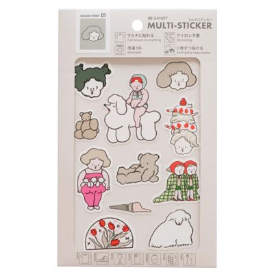 Sanby MLS-NP01 Nagaki Perma Multi-Sticker