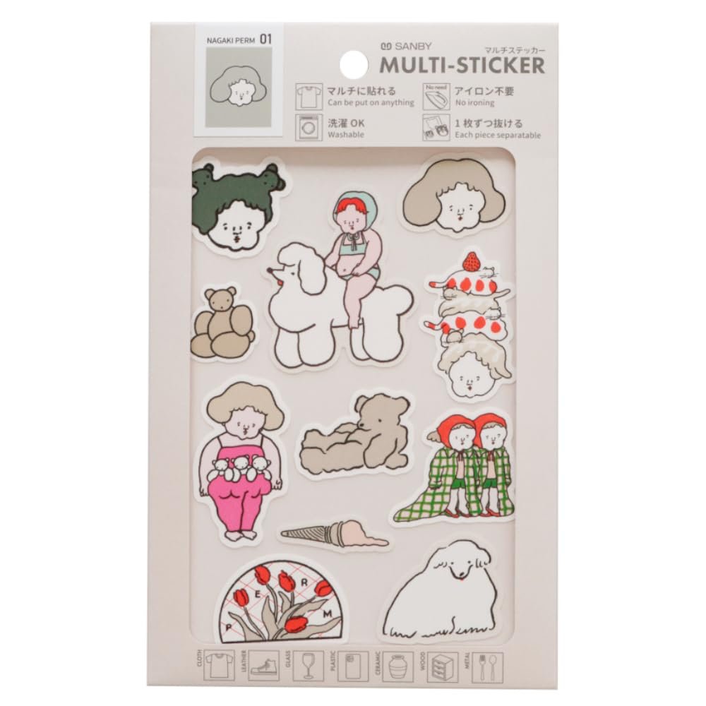 Sanby MLS-NP01 Nagaki Perma Multi-Sticker