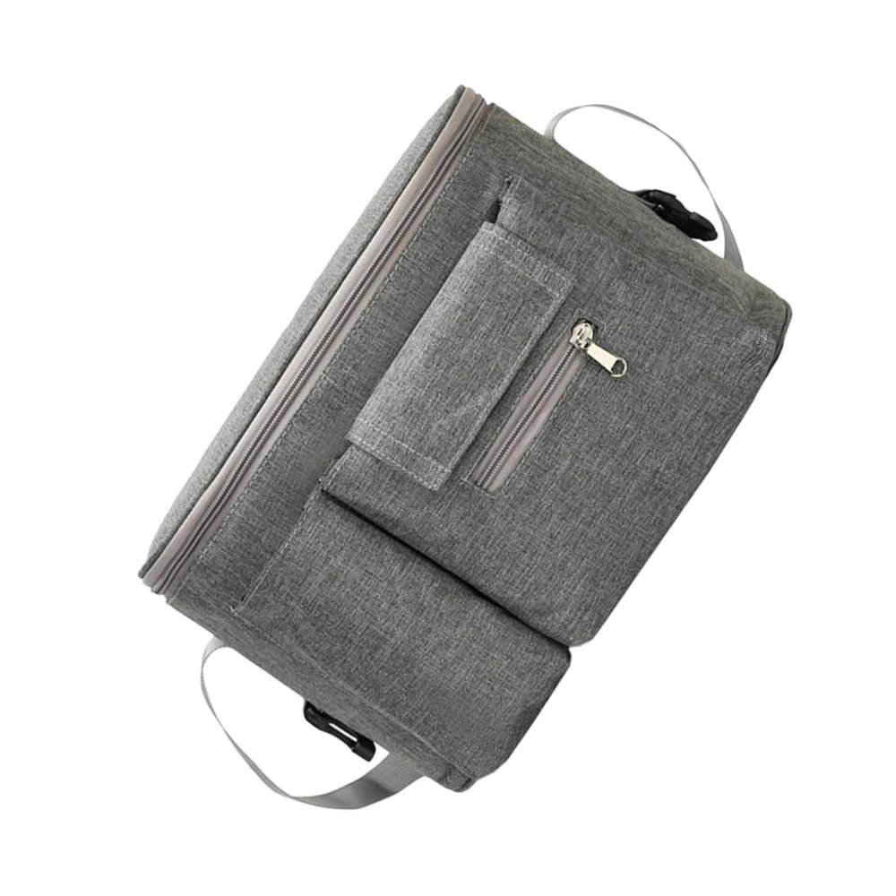 Abaodam Multi Functional Nursery Bag for Stroller Hanging Diaper Pouch Travel Bottle Organizer Durable Material Stylish and Practical Supply Storage