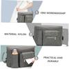 Abaodam Multi Functional Nursery Bag for Stroller Hanging Diaper Pouch Travel Bottle Organizer Durable Material Stylish and Practical Supply Storage view 2