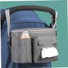 Abaodam Multi Functional Nursery Bag for Stroller Hanging Diaper Pouch Travel Bottle Organizer Durable Material Stylish and Practical Supply Storage view 3