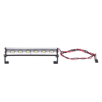 MIXVZARF RC Car Light Bar Kit for Slash for Stampede for Nitro ERevo for Redcat for Volcano EPX/S30 Caldera 10E/3.0 ECX for Torment for Traxxas 1/18 1/16 89mm Lights 6 Pcs