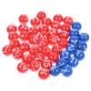 KESYOO Sphere Game Balls for Party Raffle 10-Piece Set of Numbered Plastic Lottery Balls for Entertainment and Bingo Games view 1