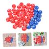 KESYOO Sphere Game Balls for Party Raffle 10-Piece Set of Numbered Plastic Lottery Balls for Entertainment and Bingo Games view 4