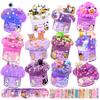 12 Pack Slimes, Purple Slime for Kids, Butter Cloud Slime kit for Girls Ages 8-12, Toys for Girls and Boys, Birthday Party Favors for Kids Goodie Bag Easter Basket Stuffers view 1