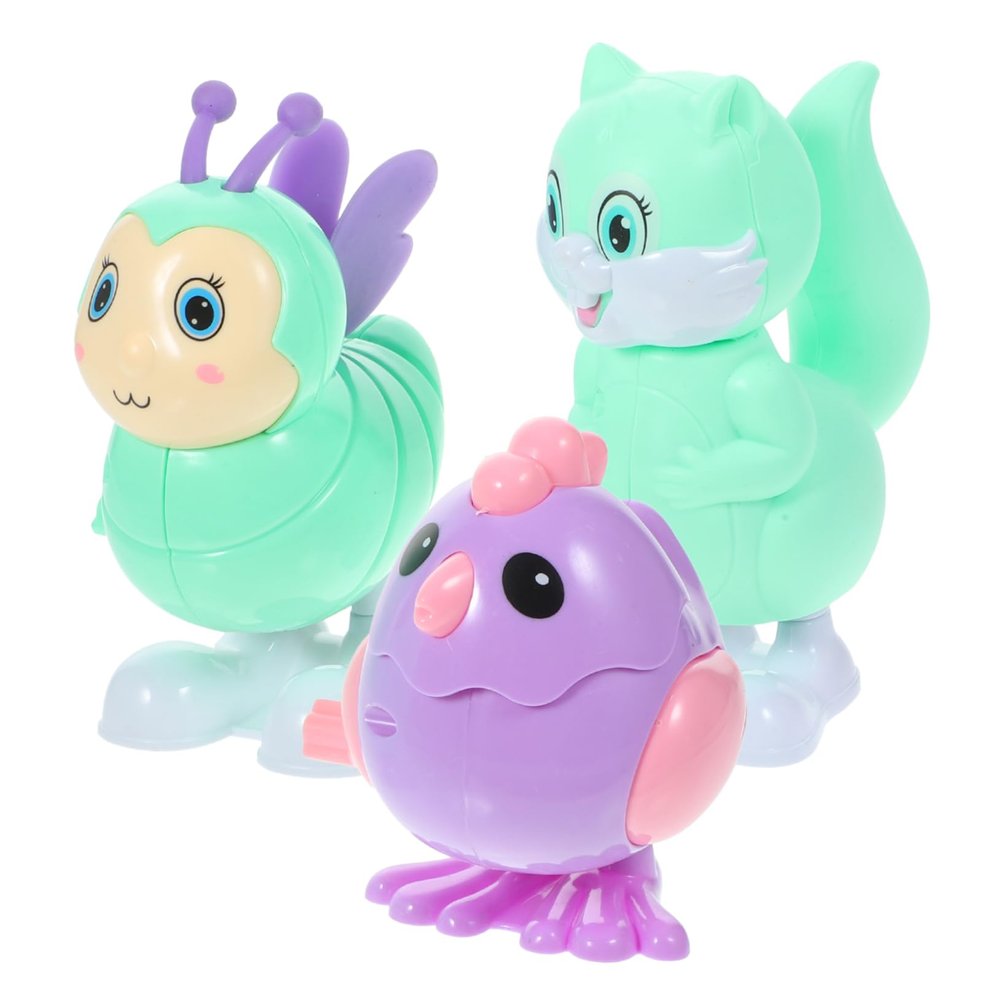 Yardwe 3Pcs Chick Bee Squirrel Fun for Parent Interaction and Skill Development
