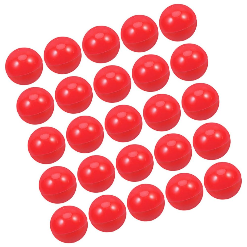 Hemobllo 25pcs Openable Plastic Lottery Balls for Raffle Drawing Party Game Props 3CM Diameter Reusable Events and Gatherings