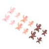COOLHIYA 60Pcs Mini Plastic Boy Girl for Shower Games Cake Decoration My Water Broke Party Keepsake Fun Mini Figurines for Celebrations and Special Occasions view 1