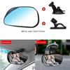 Baby Car Mirror Rear Facing for BMW iX1 EV SUV 2024, Suction Cup 360 Adjustable HD Wide Angle Convex Width Clear Vision Shatterproof Travel Equipment,C view 2