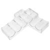 BESPORTBLE 2Pcs Acrylic Poker Chip Racks Capacity Transparent Organizer for Home Parties Clear Poker Chip Holder for Game Efficiency and Easy Viewing view 1