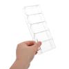 BESPORTBLE 2Pcs Acrylic Poker Chip Racks Capacity Transparent Organizer for Home Parties Clear Poker Chip Holder for Game Efficiency and Easy Viewing view 4