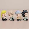 4pcs Matsuno Chifuyu Figure Set Mini Anime Figurine Manjiro Figure Cake Topper Ornament Car Decor Collectible Gifts for Fans view 2