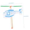 Beaupretty 5Pcs Rubberband Powered Helicopter Creative Glider Airplane for Educational Flying and Lightweight for Outdoor Fun for Boys view 2