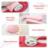 4 in 1 Rocking Horse for Toddlers 1-3 Years Old, Baby Rocking Toy Fun Birthday Gift for 1+ Kids, Ride on Toy with Guard Rails, Detachable Balance Board and Footrest with Push Handle (Pink) view 4