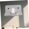 TOYANDONA Wall Mounted Baseball Display Stand Acrylic Holder Sturdy Design for Sports Collectibles for Memorabilia Display view 2