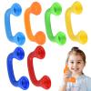 6-Pack Whisper Phones for Reading, Speech Therapy Toys to Improve Reading Fluency and Phonemic Awareness, Dyslexia Tools for Kids, Hear Myself Sound Phone and Autism Learning Materials, AAC Device view 1
