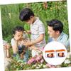 WHAMVOX 2Pcs Outdoor Exploration Magnifying Observation Boxes with Lanyard for for Science Learning and Insect Collecting view 2