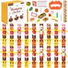 18 Pack Thanksgiving Crackers, Six Different Traditional Turkey Designs Thanksgiving Party Favors with Hat Dice and Adults, No Snap Holiday Crackers Poppers for Thanksgiving Table Decorations view 1