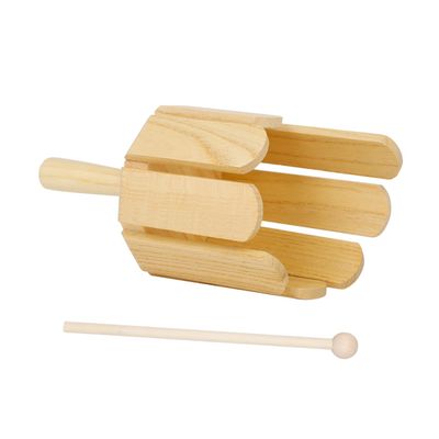BESPORTBLE Wooden Music Rhythm Percussion Instrument for Kids 8-Sound Orff Musical Toy Natural Wooden Color Educational Rhythm Toy for Toddlers for Preschool Learning