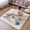 KJIZMO Horse4 Baby Play Mat Baby Gyms Blanket Waterproof Sandproof 3-Layers Mat for Summer Beach, Park, Camping view 1