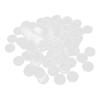DIYEAH 100Pcs Transparent Plastic Coin Holder Capsules Easy for Storing Coins Beads Trinkets Portable Storage Box for Collectors view 1
